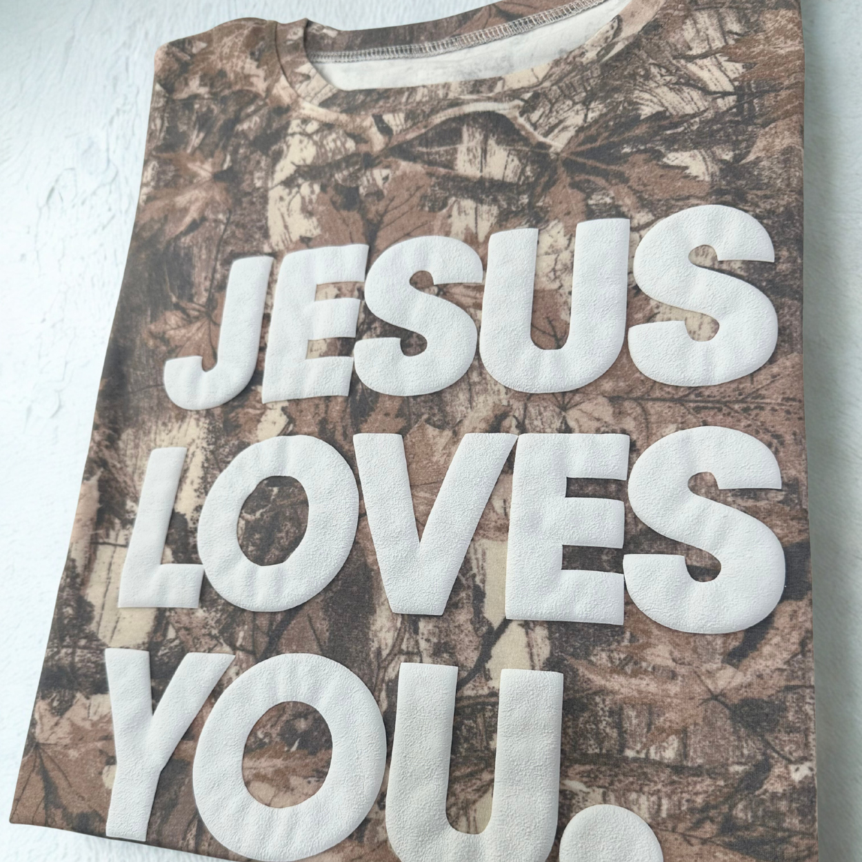 JESUS LOVES YOU CAMO VERSION