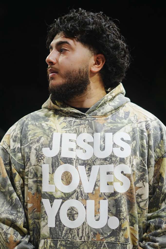 Jesus Loves You Vintage Camo Hoodie