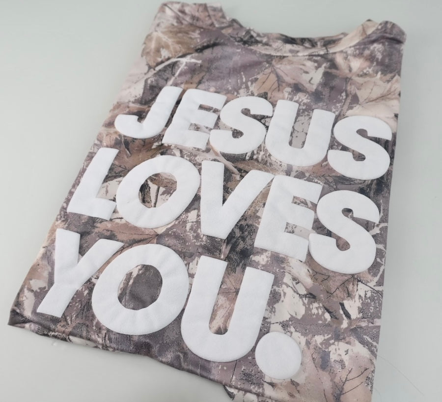 JESUS LOVES YOU CAMO VERSION