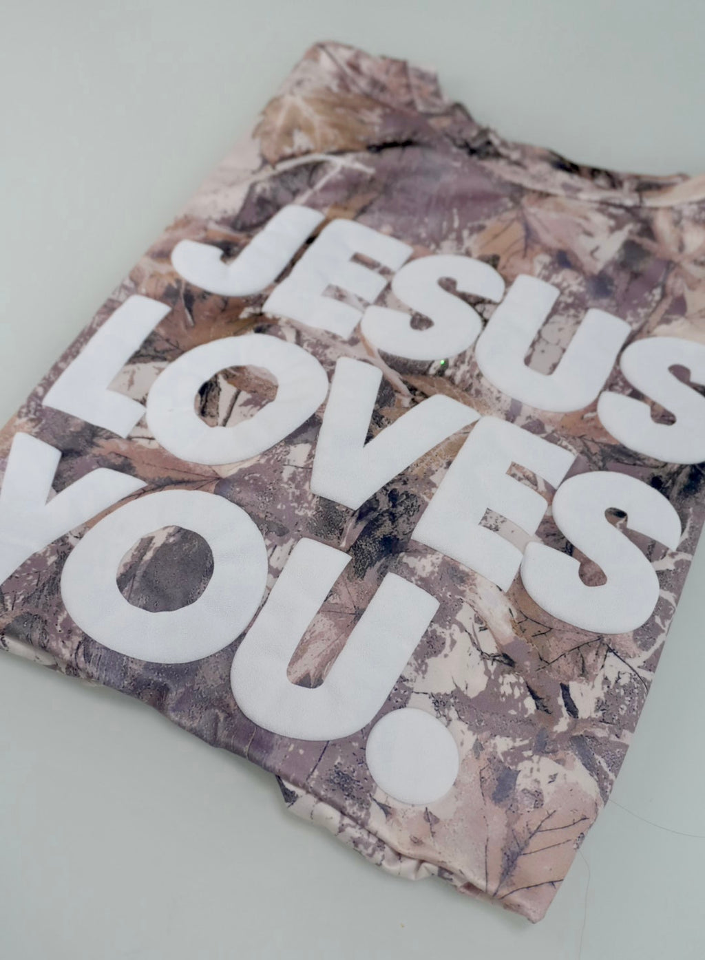 JESUS LOVES YOU CAMO VERSION