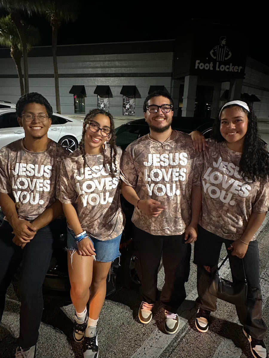 JESUS LOVES YOU CAMO VERSION