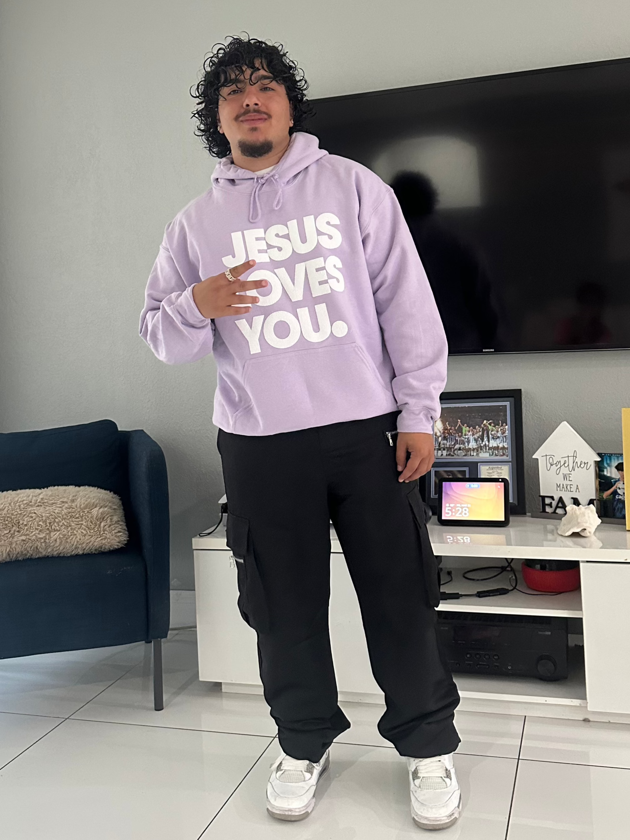 JESUS LOVES YOU HOODIE