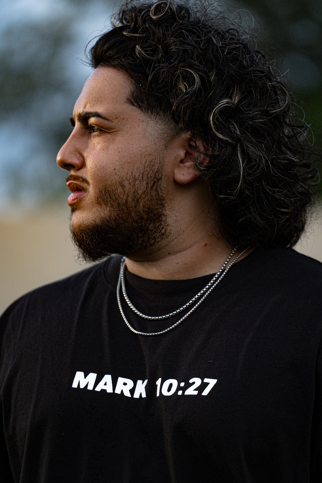 ONLY JESUS CAN. – Black Oversized Heavyweight T-Shirt