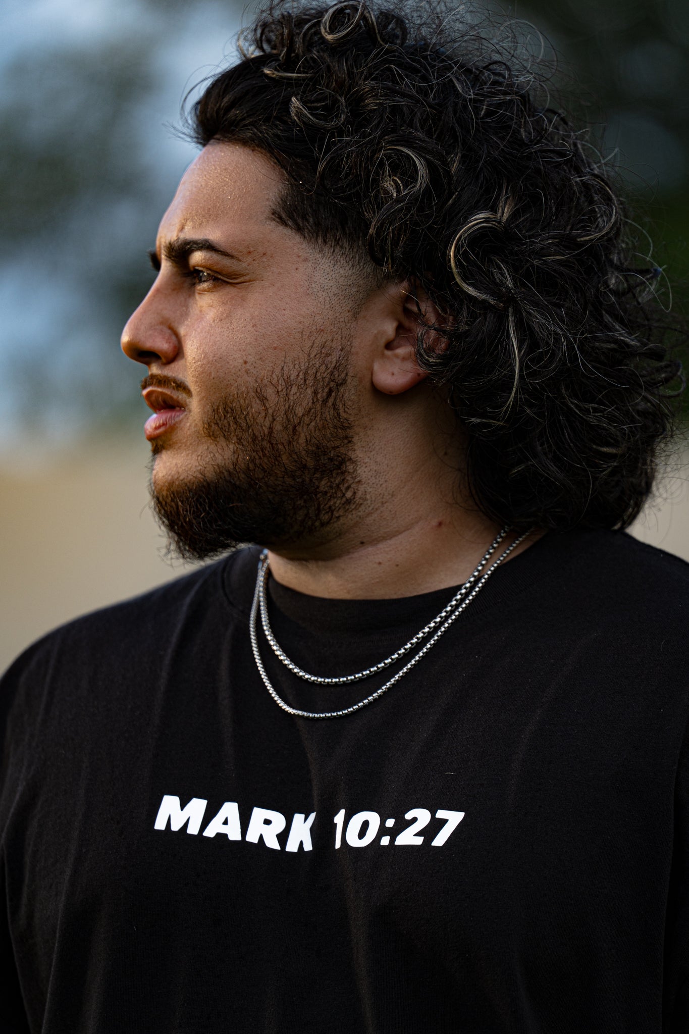 ONLY JESUS CAN. – Black Oversized Heavyweight T-Shirt