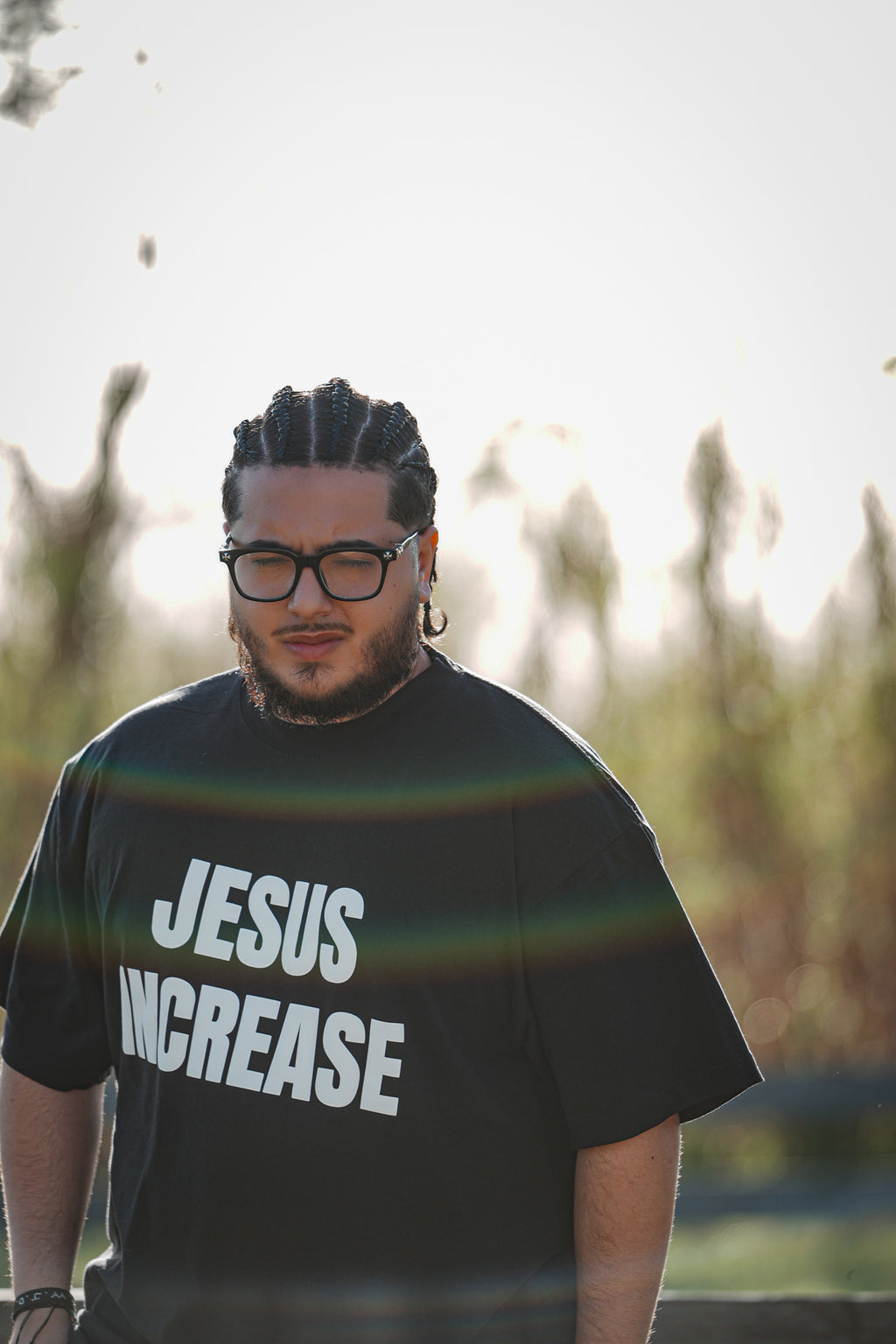 JESUS INCREASE Oversized Box Tee