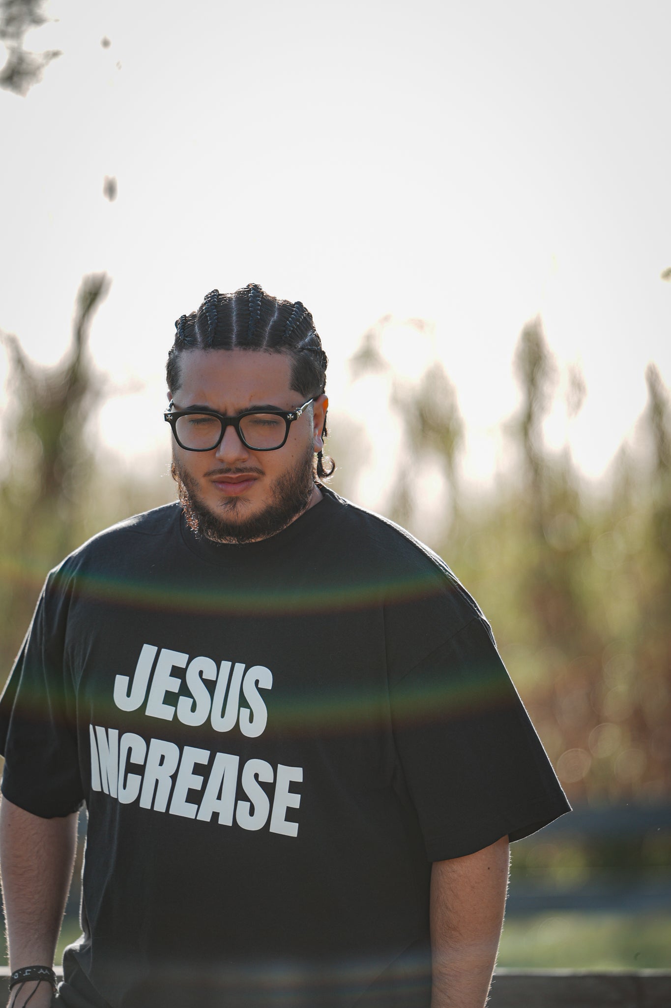 JESUS INCREASE Oversized Box Tee