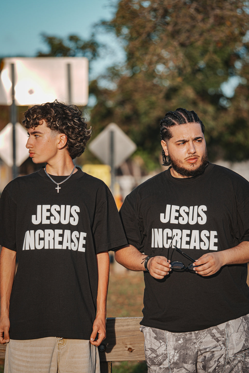 JESUS INCREASE Oversized Box Tee