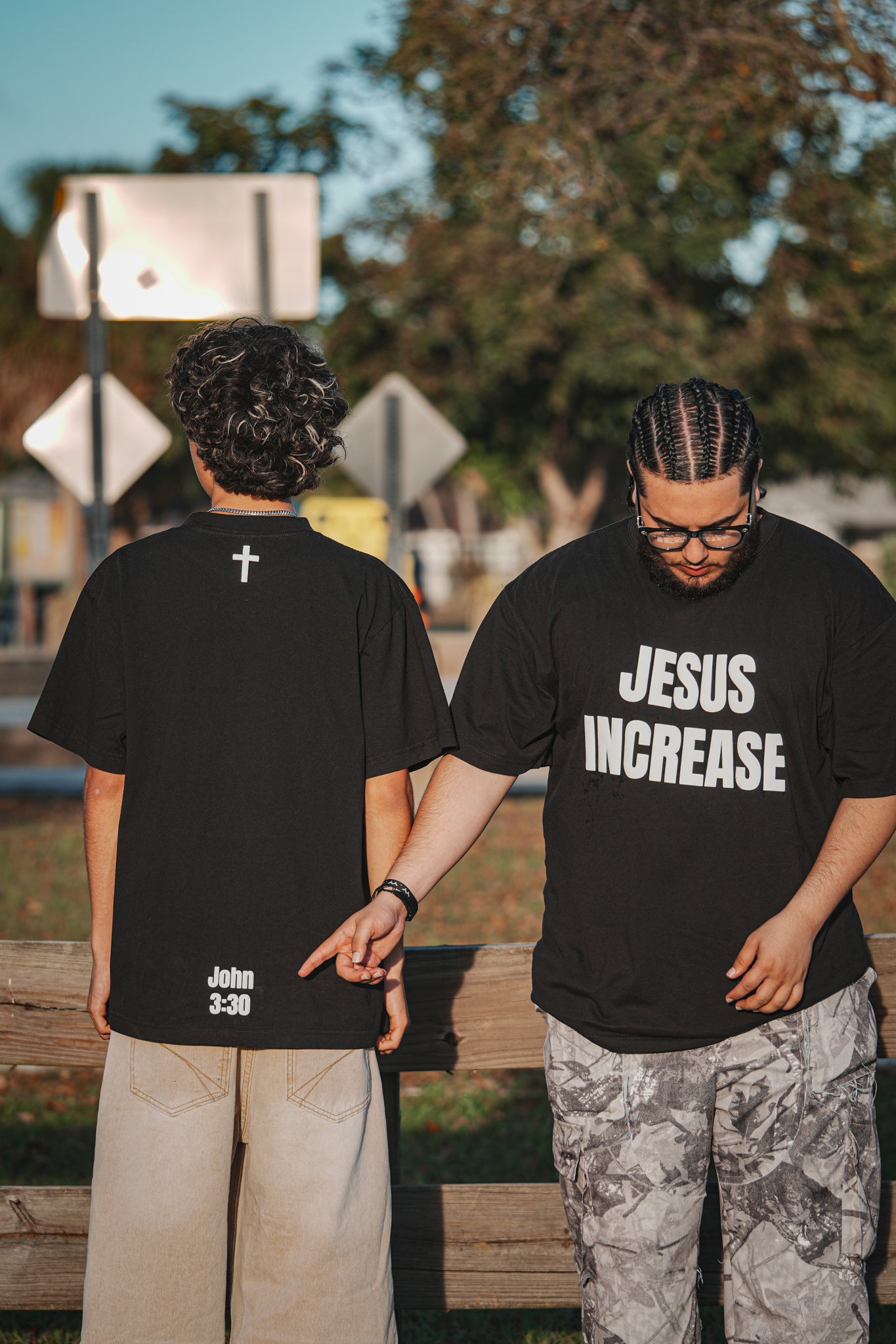 JESUS INCREASE Oversized Box Tee