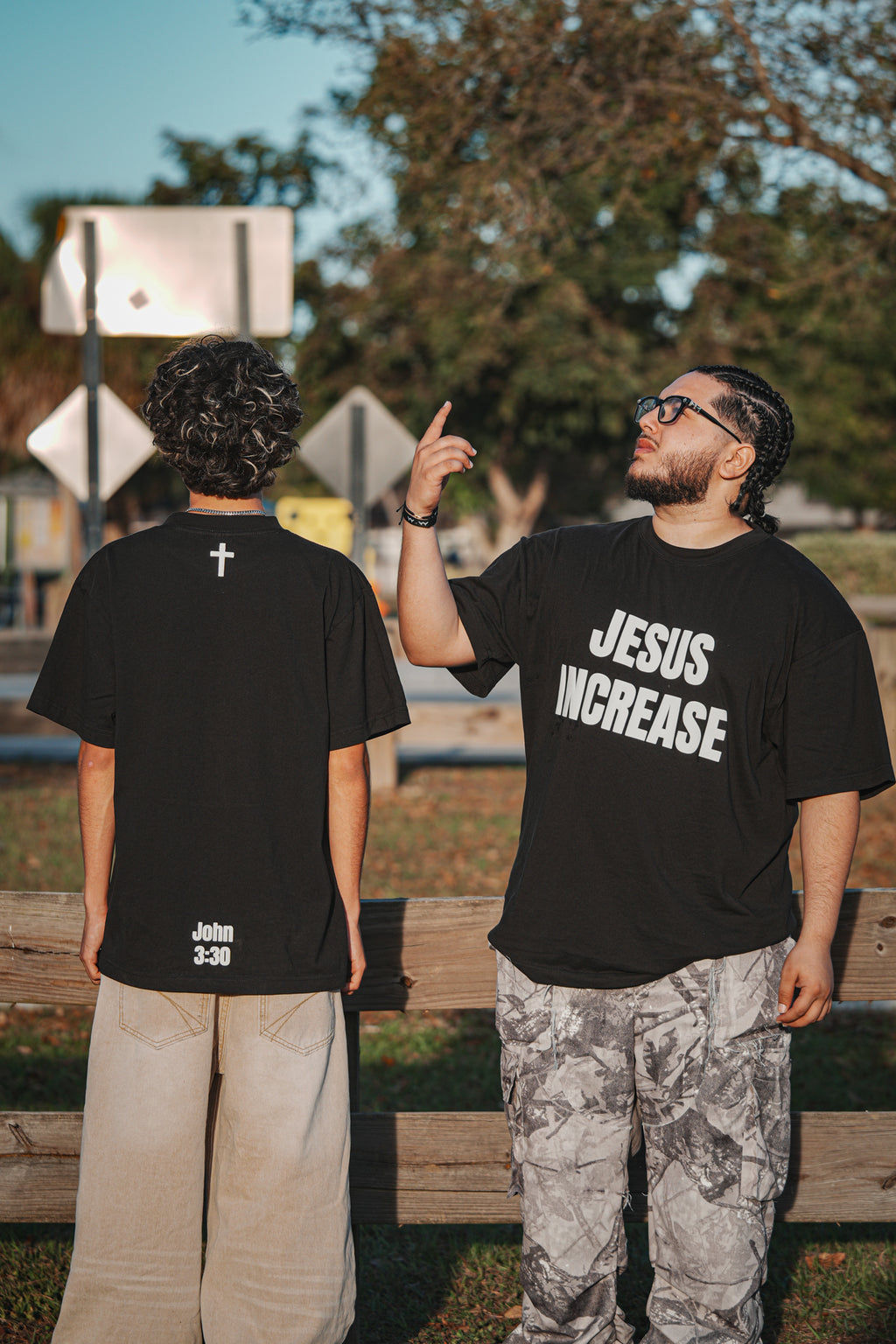 JESUS INCREASE Oversized Box Tee