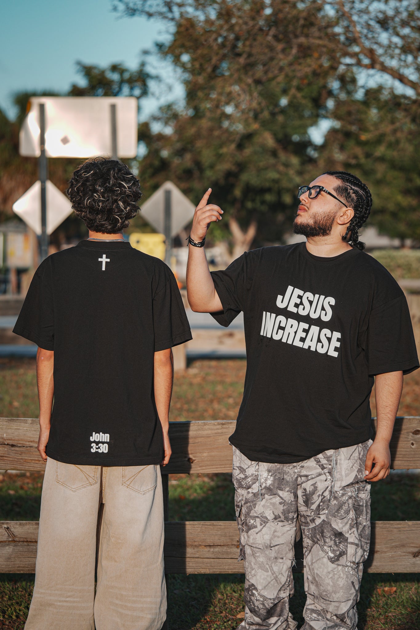 JESUS INCREASE Oversized Box Tee