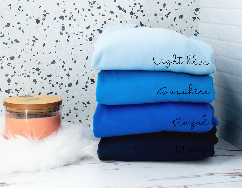 JESUS LOVES YOU.  white letters sweatshirt